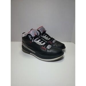 Jordan 2.5 Team Blk/Red-Cement Gry-Wht Men Size 12 US 331987-061